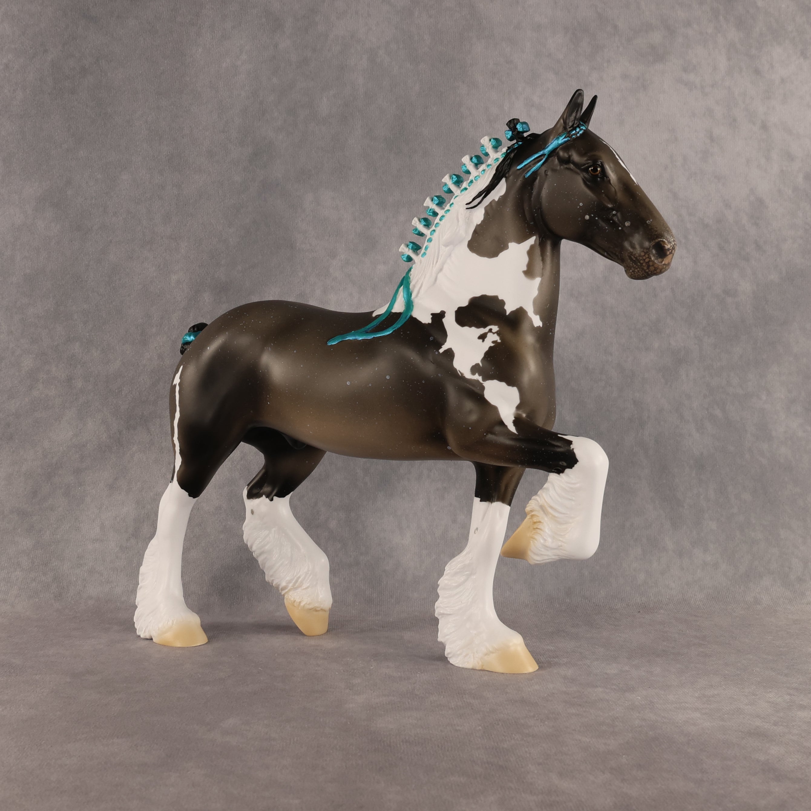 Cold Fallout OOAK Trotting Drafter by Alex Fortman DDOOAKs26