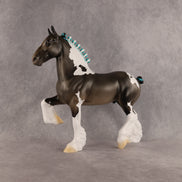 Cold Fallout OOAK Trotting Drafter by Alex Fortman DDOOAKs26
