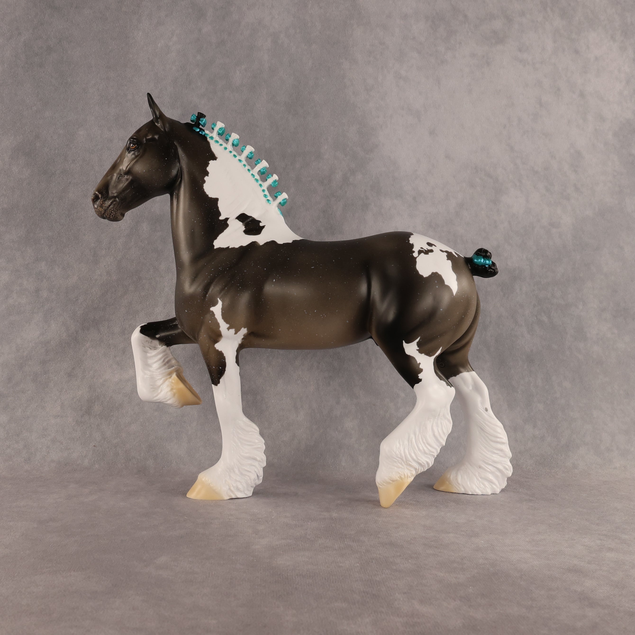 Cold Fallout OOAK Trotting Drafter by Alex Fortman DDOOAKs26