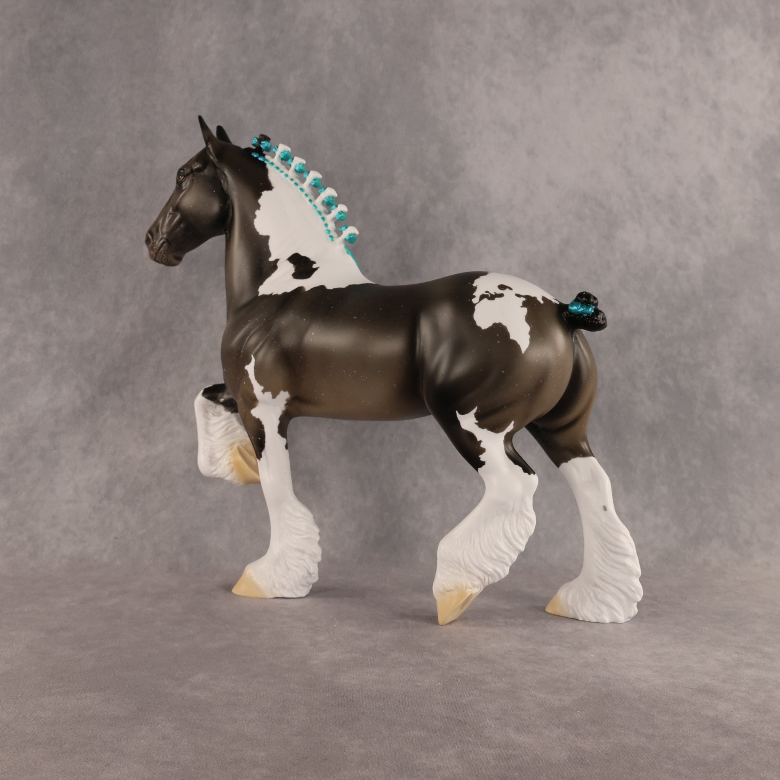 Cold Fallout OOAK Trotting Drafter by Alex Fortman DDOOAKs26