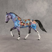 Color Burst OOAK Tennessee Walker by Dawn Quick SHCF26