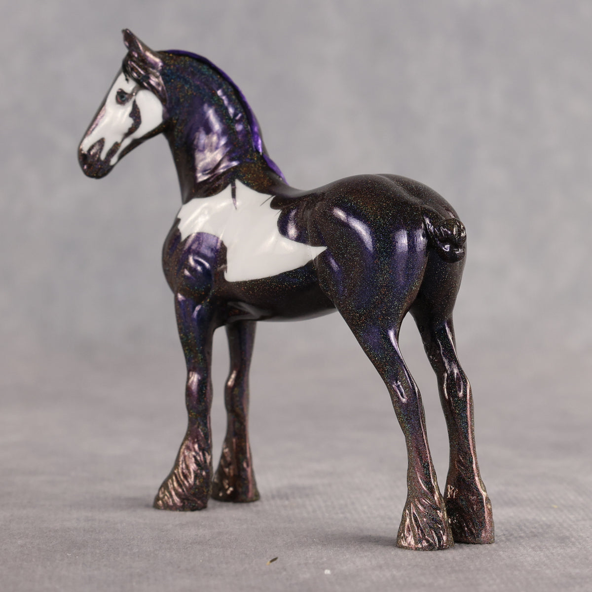 Colorshift Creeper OOAK FCM Chip Standing Drafter by Tegan Davis & Melanie Miller MM26
