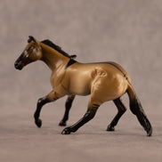 Come Un-Dun OOAK Chip Cutting Horse by Anna Rieck EQ26