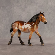 Comedy of Errors OOAK FCM Pebble Drafter by Dawn Quick SHCF26