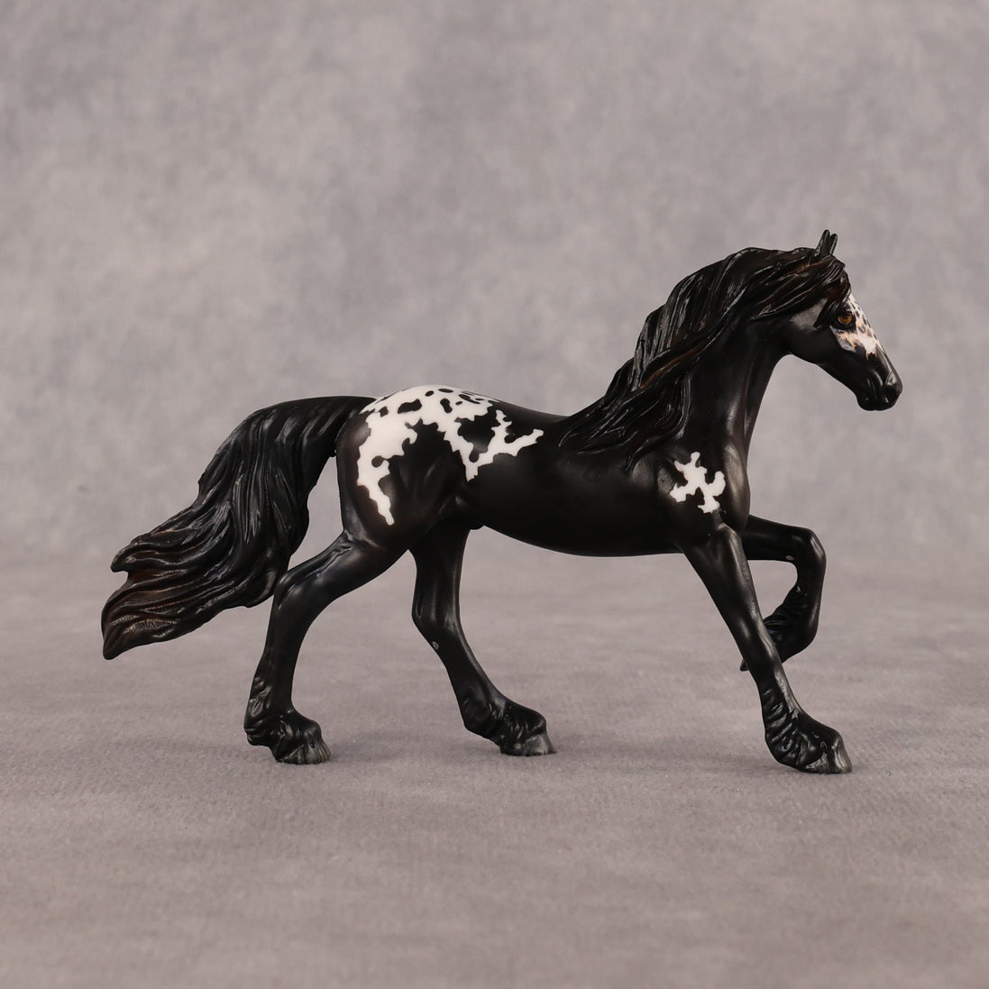 Confetti OOAK Chip Friesian by Anna Rieck LHS26