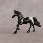 Confetti OOAK Chip Friesian by Anna Rieck LHS26