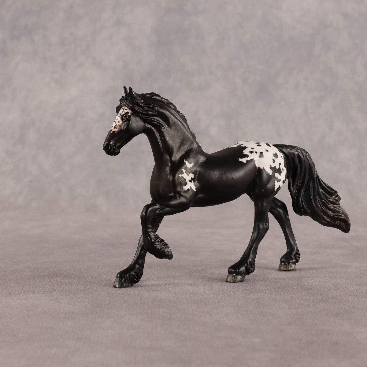 Confetti OOAK Chip Friesian by Anna Rieck LHS26