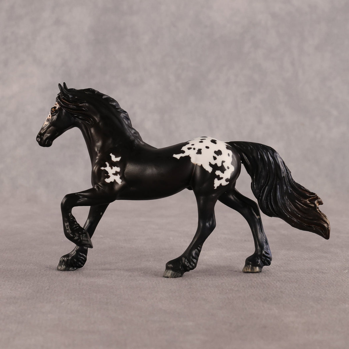 Confetti OOAK Chip Friesian by Anna Rieck LHS26