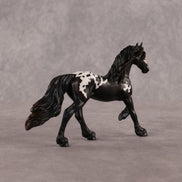Confetti OOAK Chip Friesian by Anna Rieck LHS26