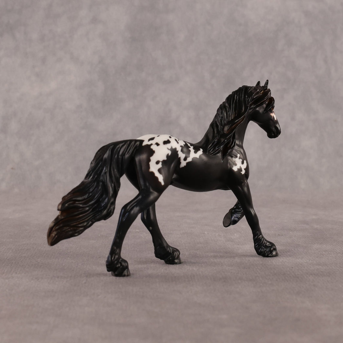 Confetti OOAK Chip Friesian by Anna Rieck LHS26