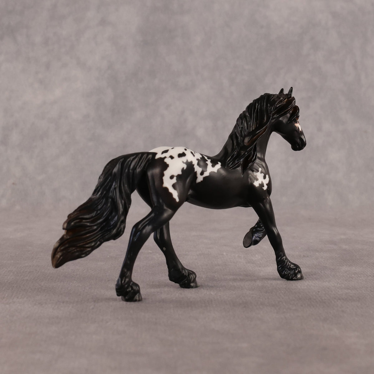 Confetti OOAK Chip Friesian by Anna Rieck LHS26