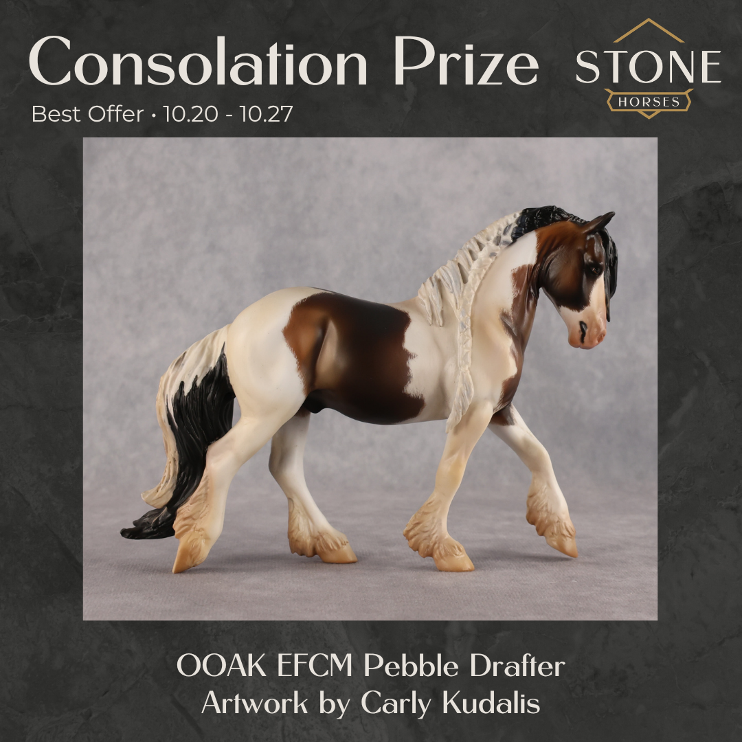 Consolation Prize OOAK EFCM Pebble Drafter by Carly Kudalis Best Offer 10.20.2026