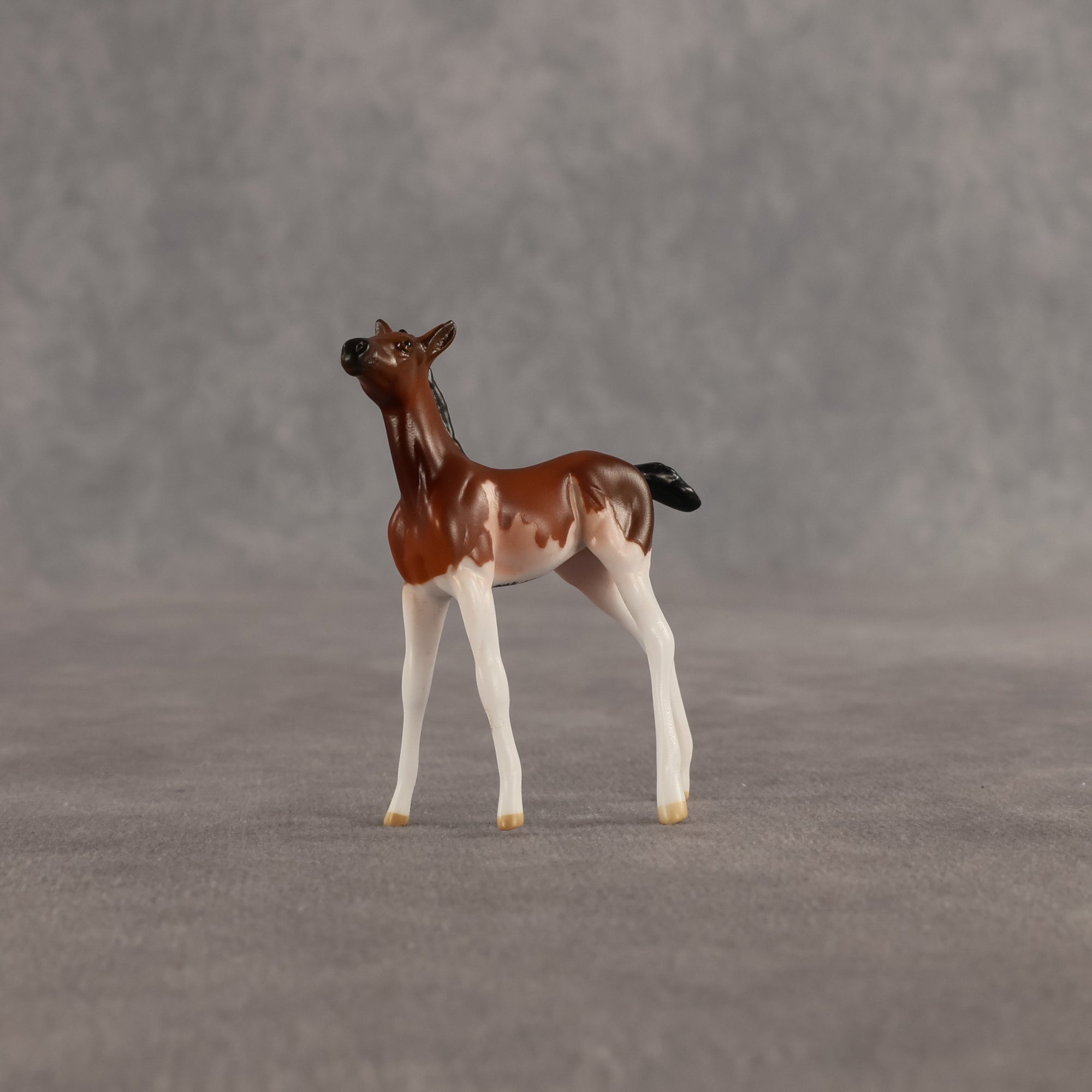 Penny &amp; Copper OOAK Chip FCM Stock Horse &amp; Chip Foal by Anna Rieck SCD26