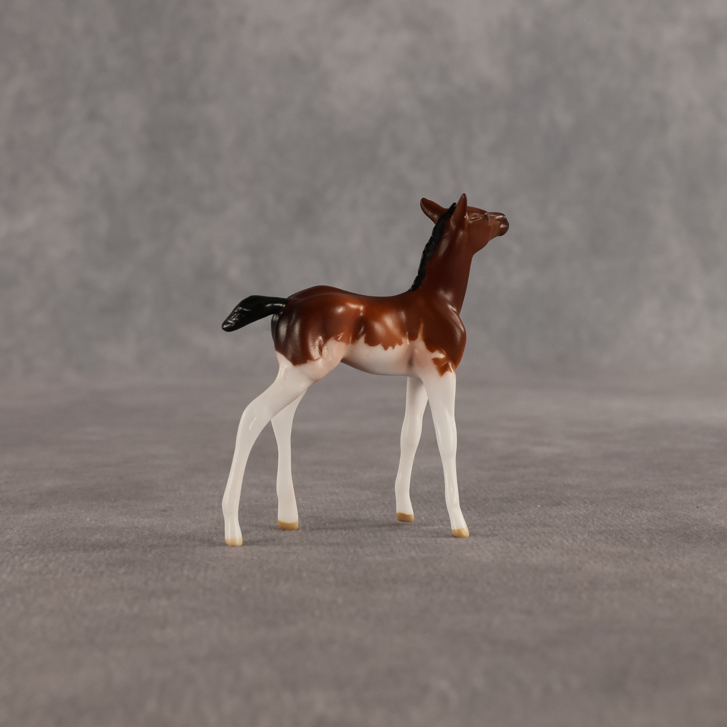 Penny & Copper OOAK Chip FCM Stock Horse & Chip Foal by Anna Rieck SCD26