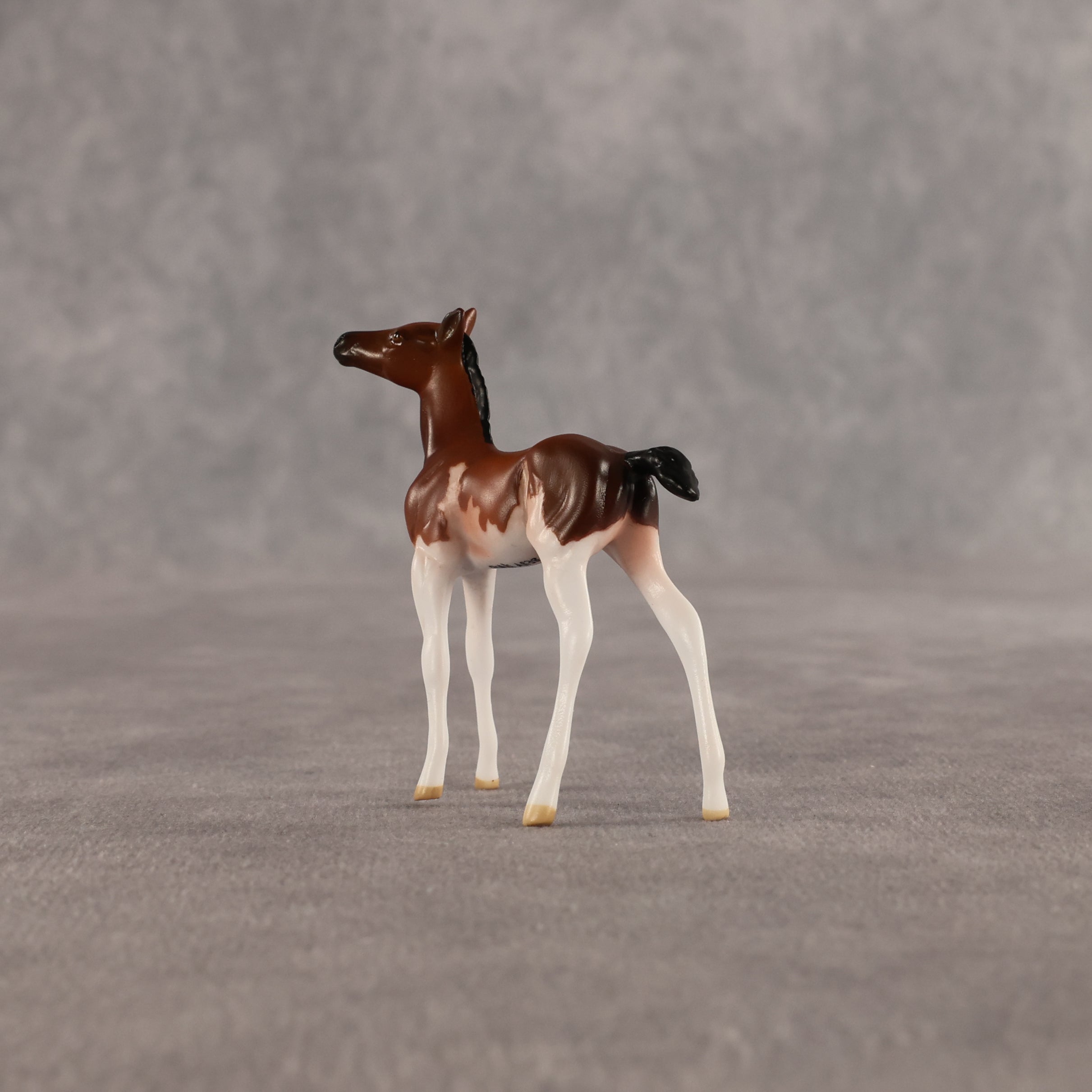 Penny & Copper OOAK Chip FCM Stock Horse & Chip Foal by Anna Rieck SCD26