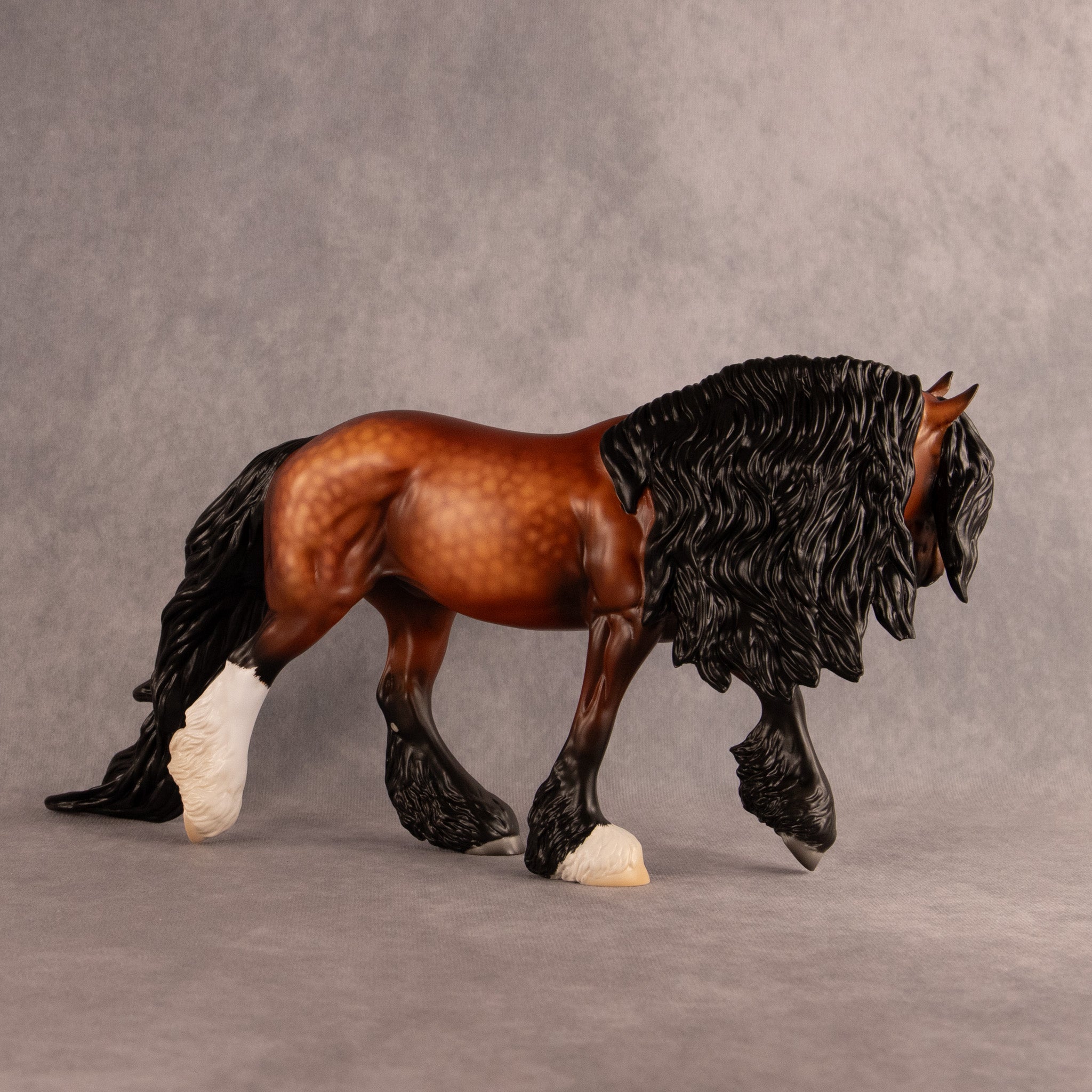 Coral Flock OOAK Irish Cob by Madi Wiseman DDOOAKs26