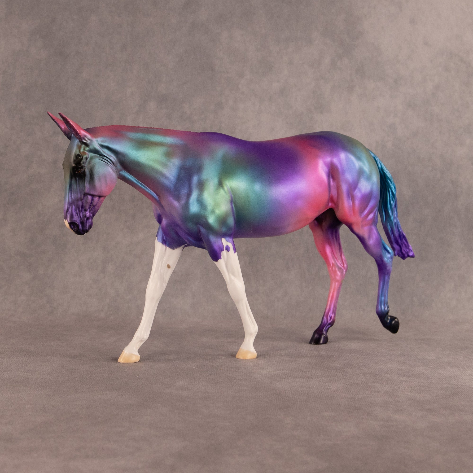 Coral Joy OOAK Large Mule by Alex Fortman EQ26