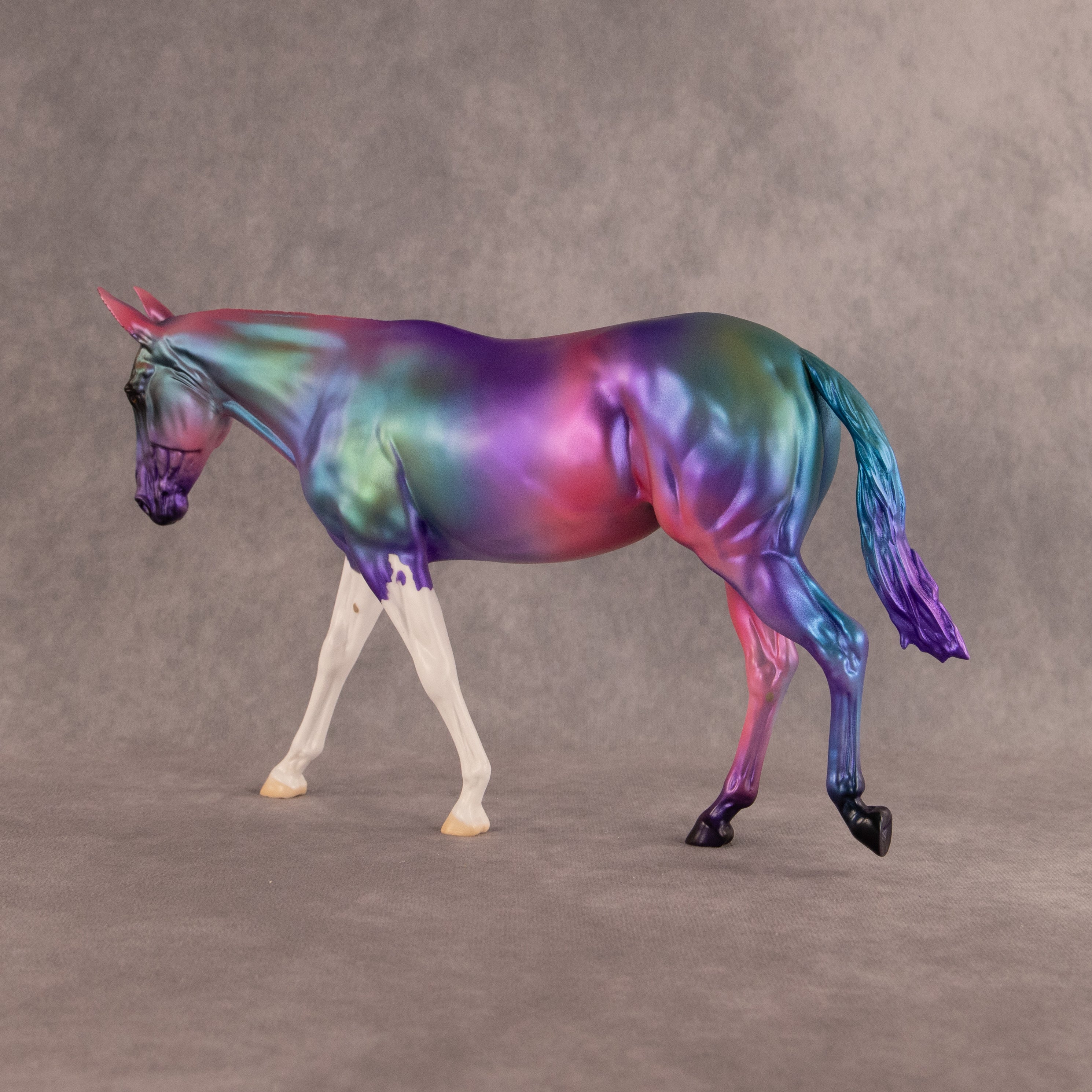 Coral Joy OOAK Large Mule by Alex Fortman EQ26