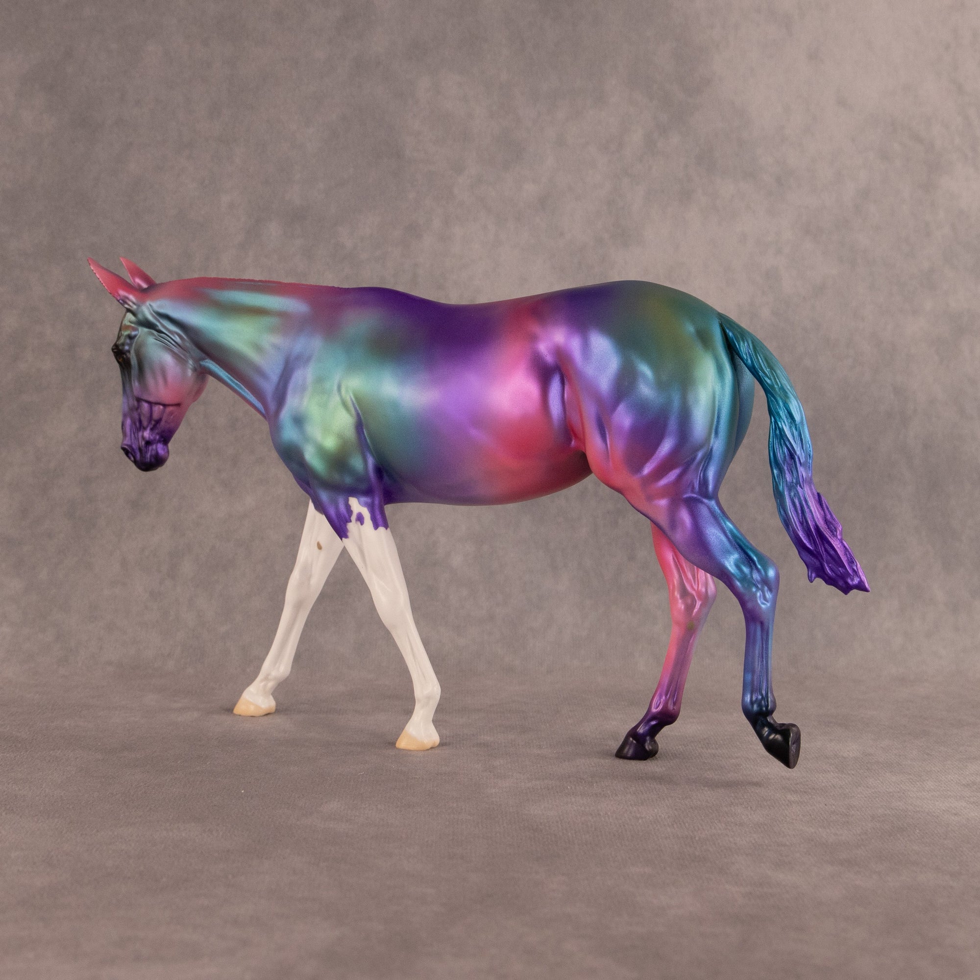 Coral Joy OOAK Large Mule by Alex Fortman EQ26