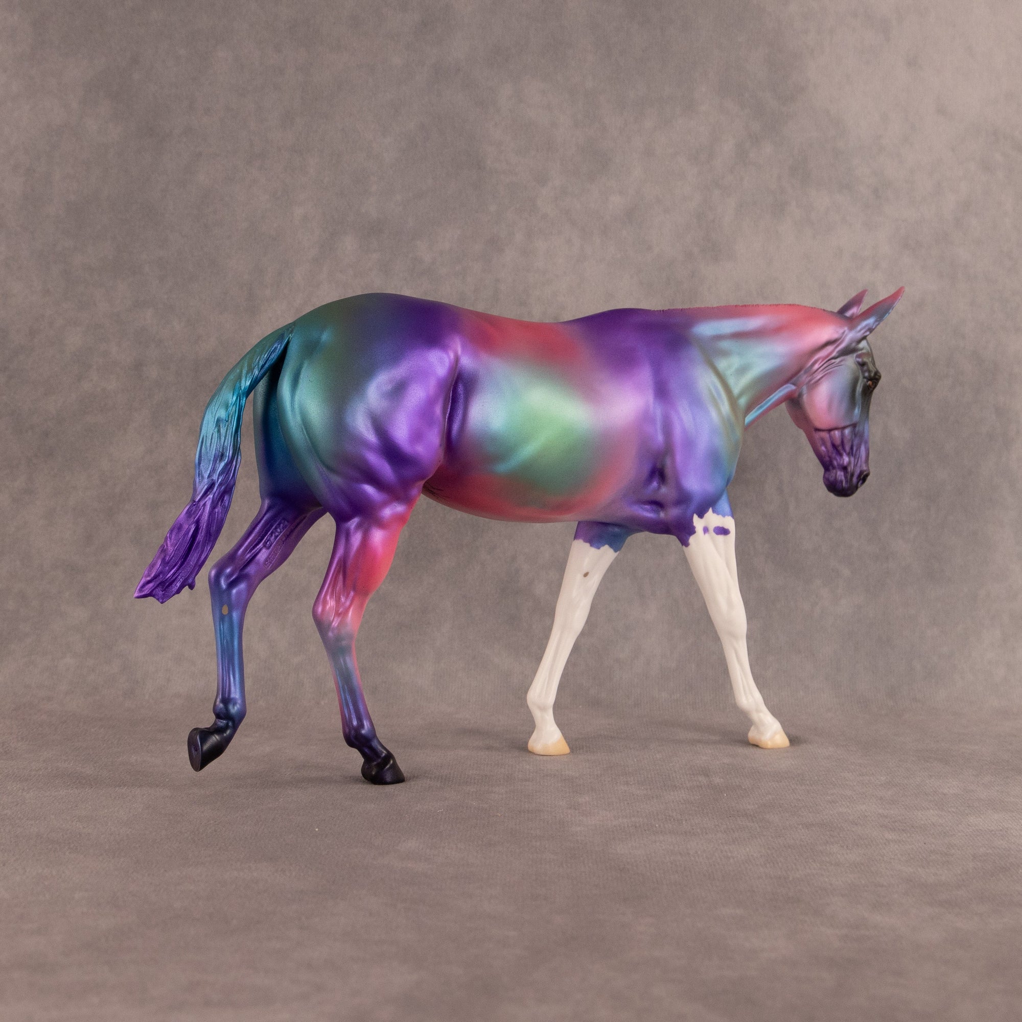 Coral Joy OOAK Large Mule by Alex Fortman EQ26