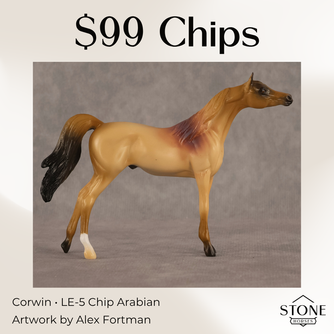 Corwin LE-5 Chip Arabian by Alex Fortman August $99 Chips