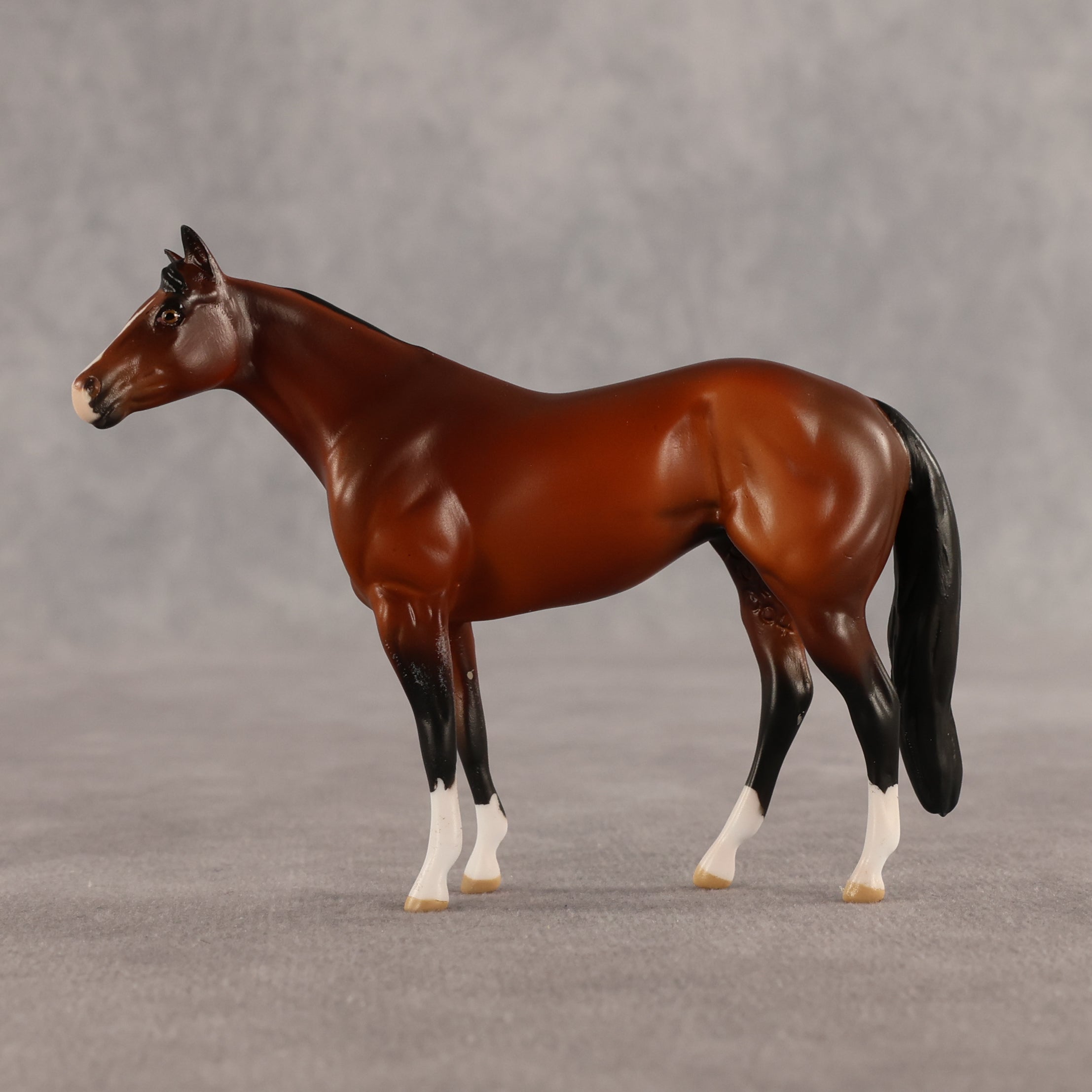 Cowgirl & Bandit OOAK Chip FCM Stock Horse & Chip Foal by Anna Rieck SCD26