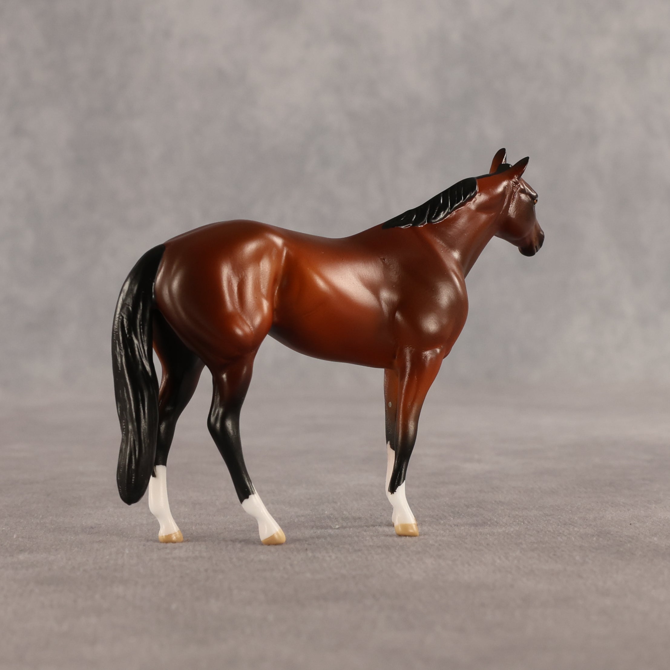 Cowgirl & Bandit OOAK Chip FCM Stock Horse & Chip Foal by Anna Rieck SCD26