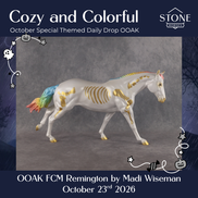 Cozy & Colorful OOAK FCM Remington by Madi Wiseman DDOOAKs26