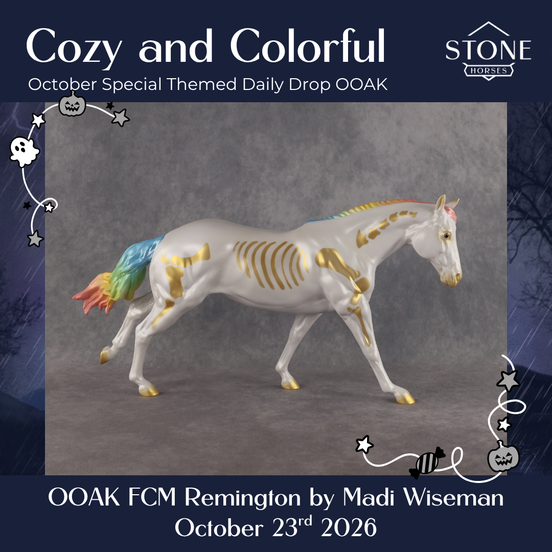 Cozy & Colorful OOAK FCM Remington by Madi Wiseman DDOOAKs26