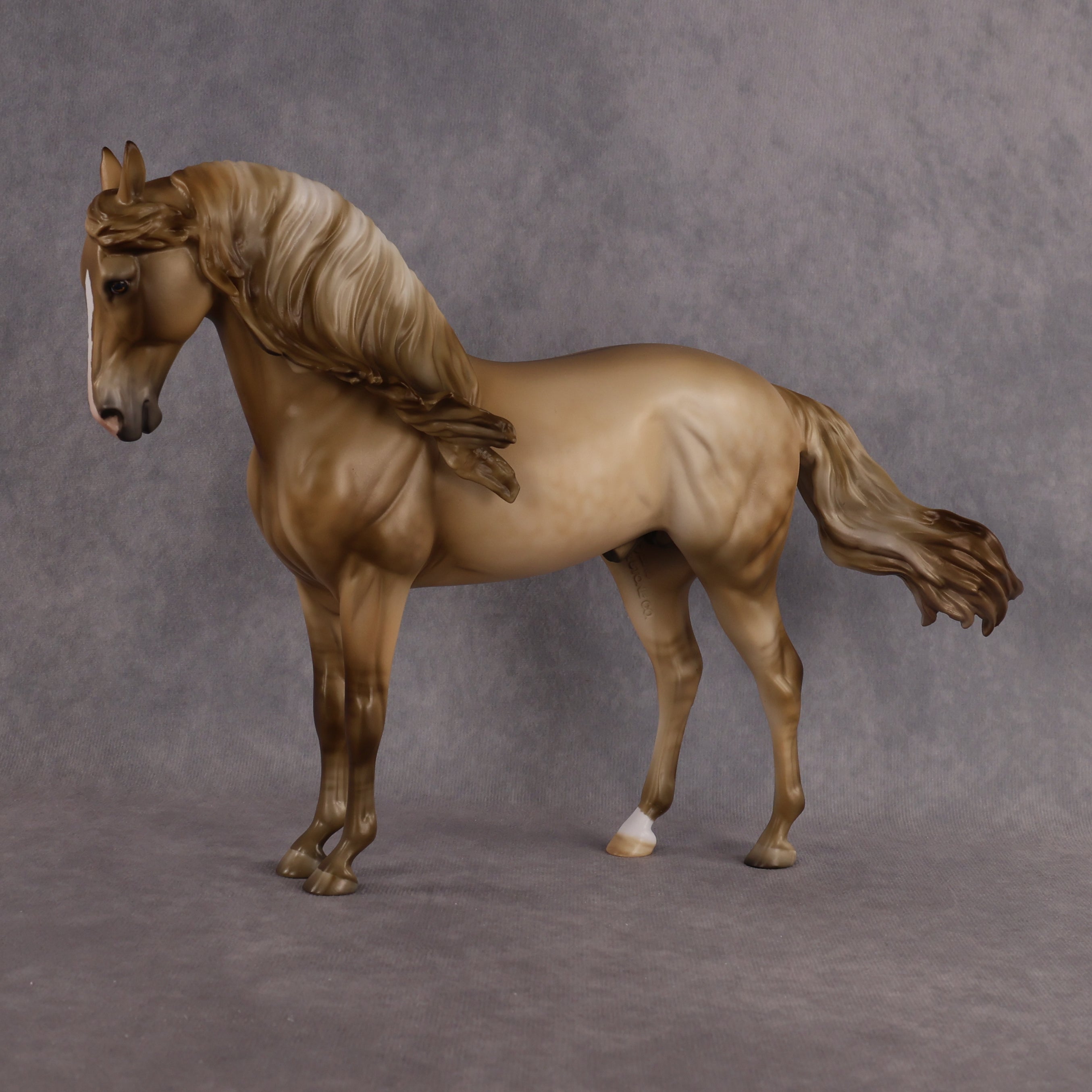 Cranberry Juice OOAK FCM Andalusian by Julie Keim DDOOAKs26