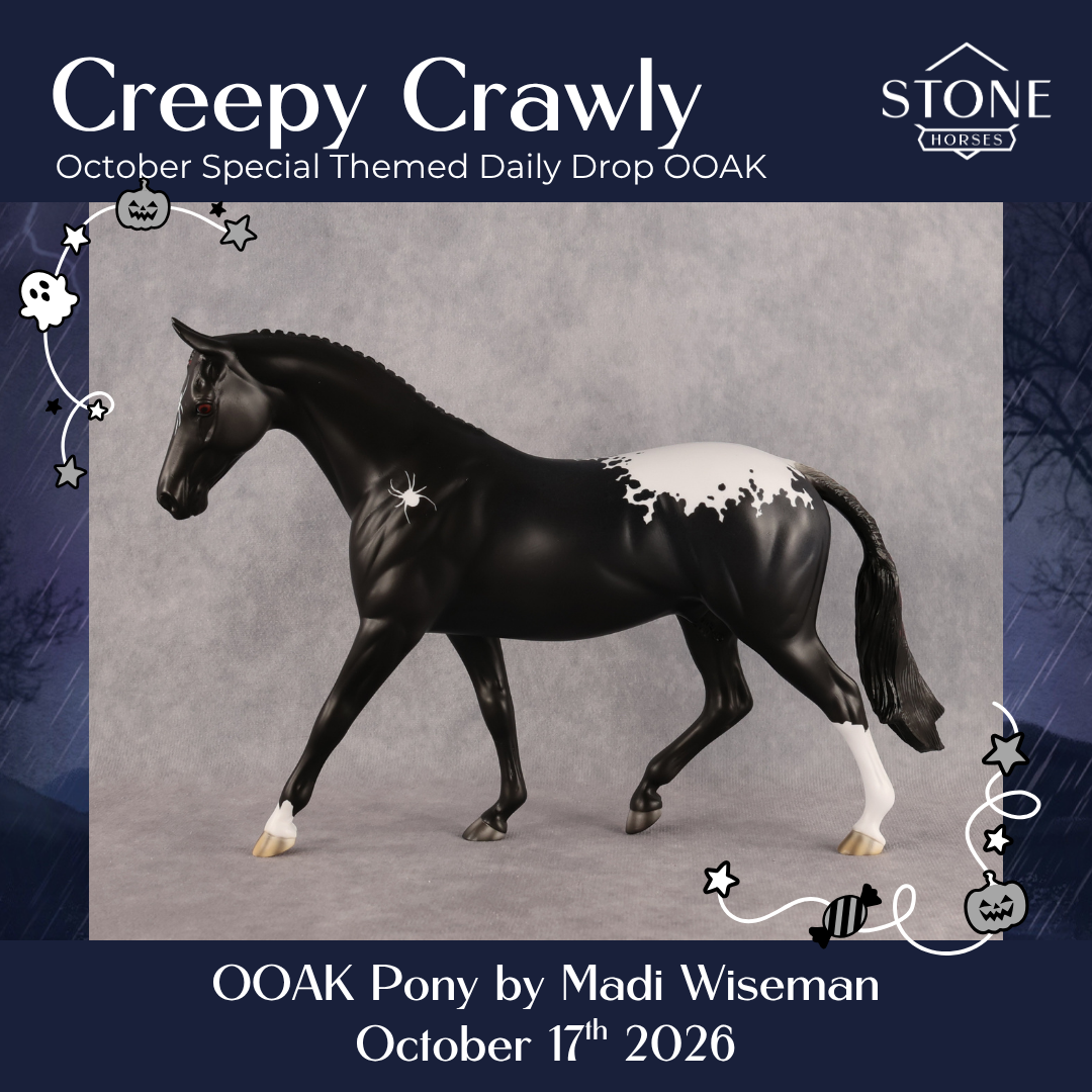 Creepy Crawly OOAK Pony by Madi Wiseman DDOOAKs26