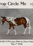Crop Circle Me OOAK FCM Large Mule by Dawn Quick DDOOAKs26