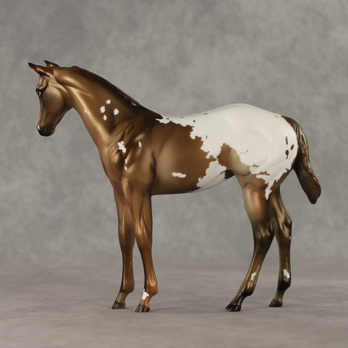 Cross Stitch OOAK Stock Horse Weanling by Julie Keim VV26