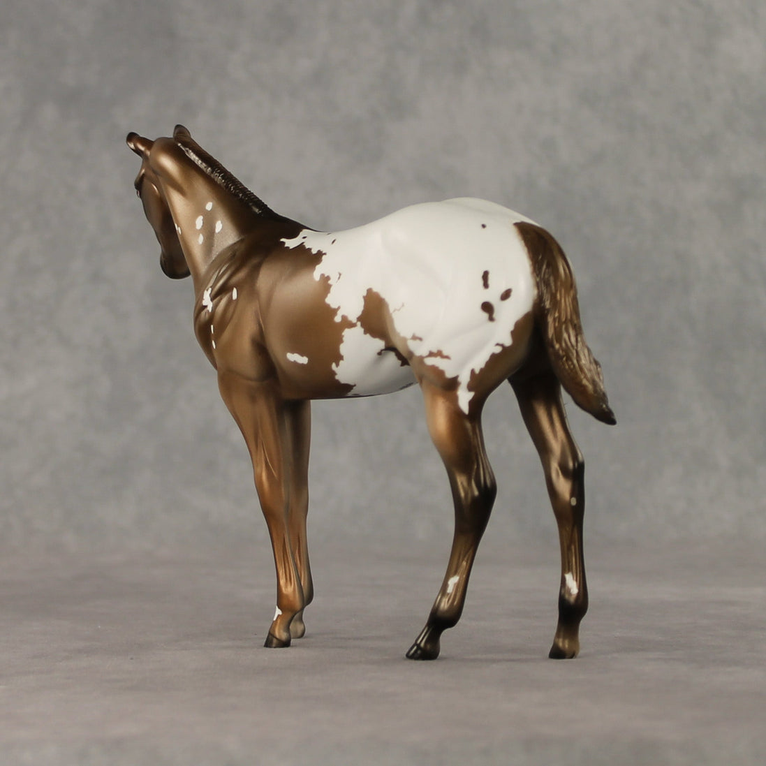 Cross Stitch OOAK Stock Horse Weanling by Julie Keim VV26