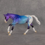 Crystal Call OOAK  Pebble Stock Horse by Alex Fortman LHS26