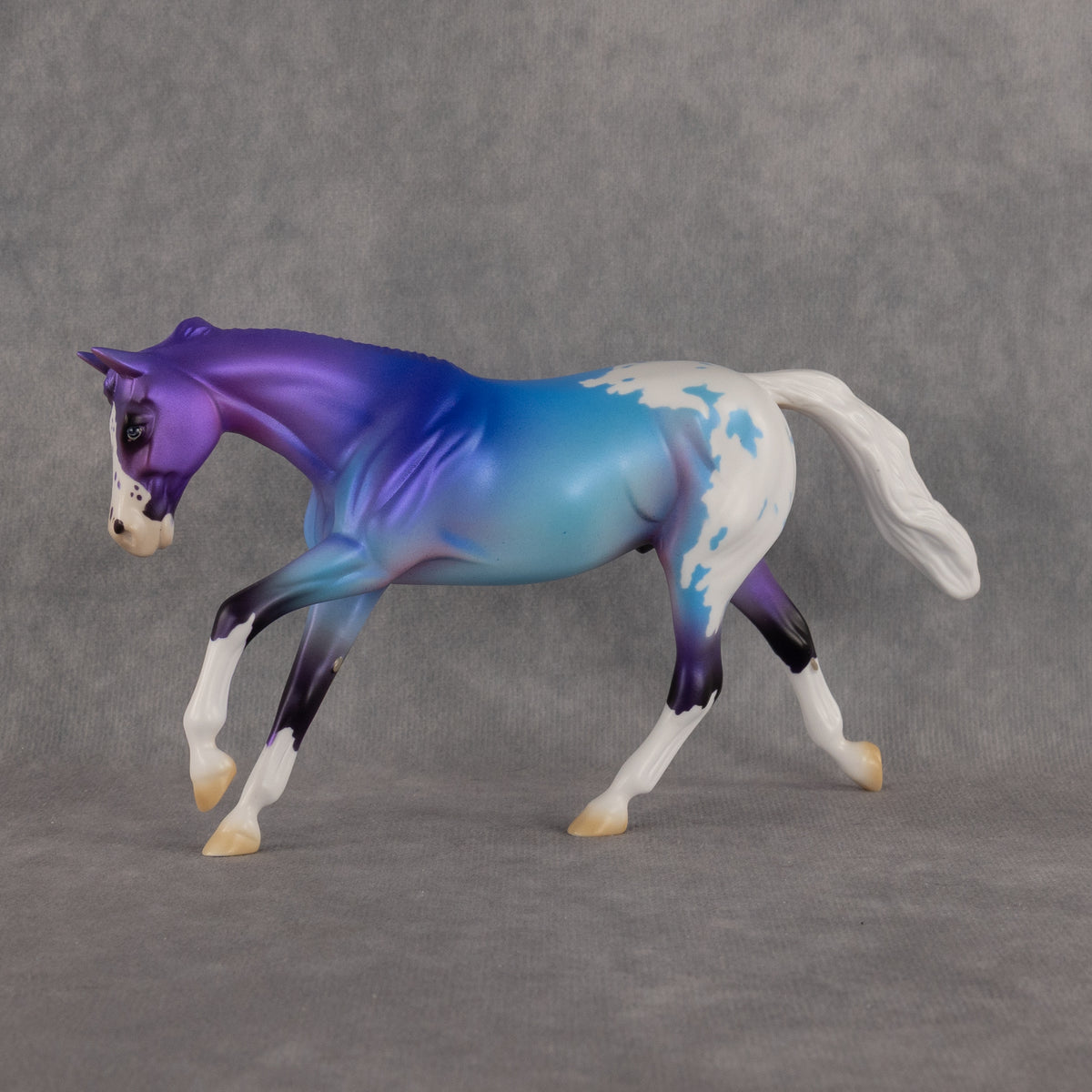 Crystal Call OOAK  Pebble Stock Horse by Alex Fortman LHS26