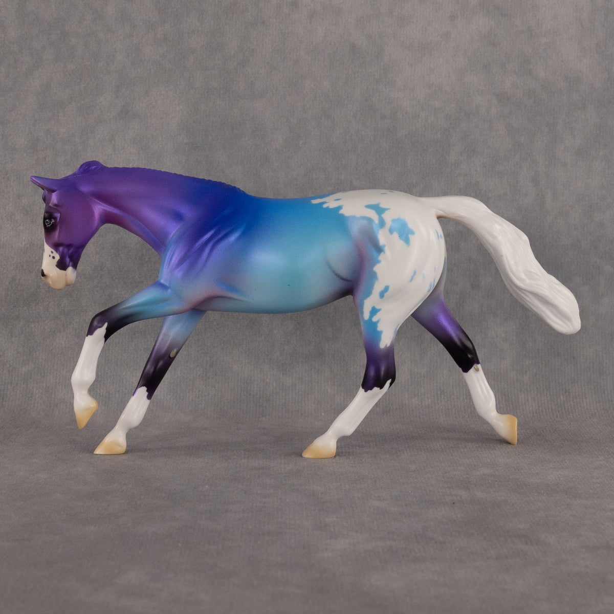 Crystal Call OOAK  Pebble Stock Horse by Alex Fortman LHS26