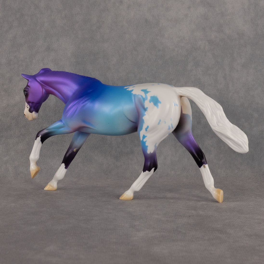 Crystal Call OOAK  Pebble Stock Horse by Alex Fortman LHS26