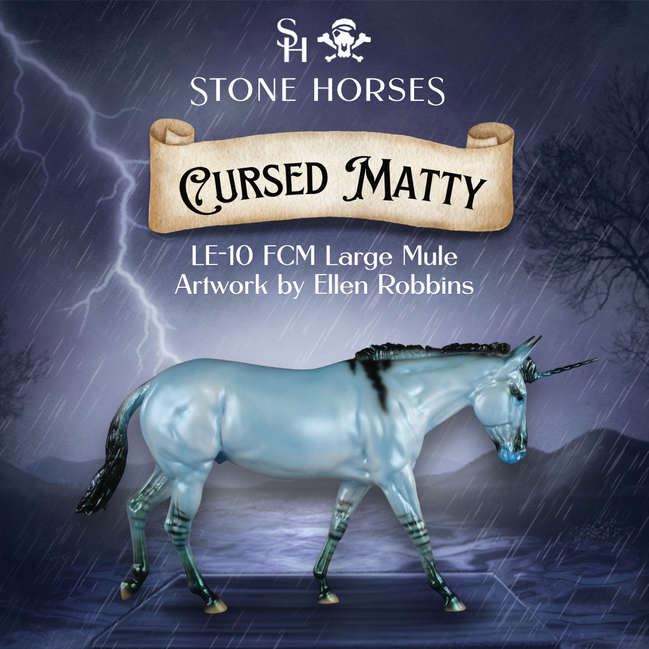 Preview: Cursed Matty LE-10 FCM Large Mule by Ellen Robbins MM26