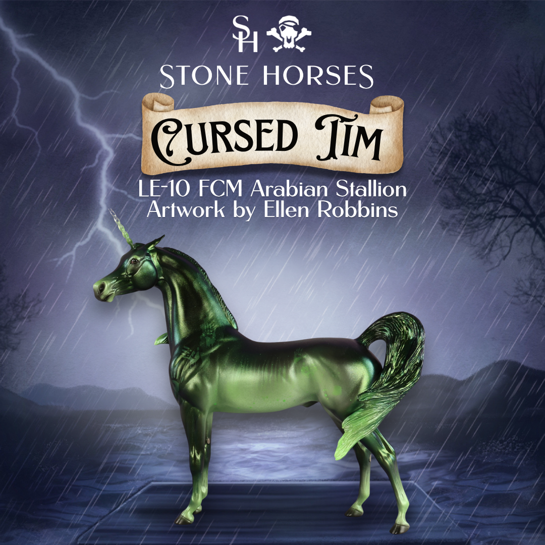 Preview: Cursed Tim LE-10 FCM Arabian Stallion by Ellen Robbins MM26