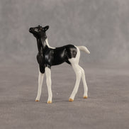 Violet & Daffodil OOAK Chip FCM Stock Horse & Chip Foal by Anna Rieck SCD26