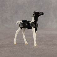 Violet & Daffodil OOAK Chip FCM Stock Horse & Chip Foal by Anna Rieck SCD26