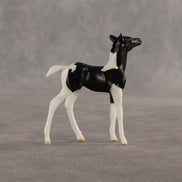 Violet & Daffodil OOAK Chip FCM Stock Horse & Chip Foal by Anna Rieck SCD26