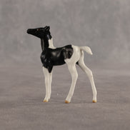 Violet & Daffodil OOAK Chip FCM Stock Horse & Chip Foal by Anna Rieck SCD26