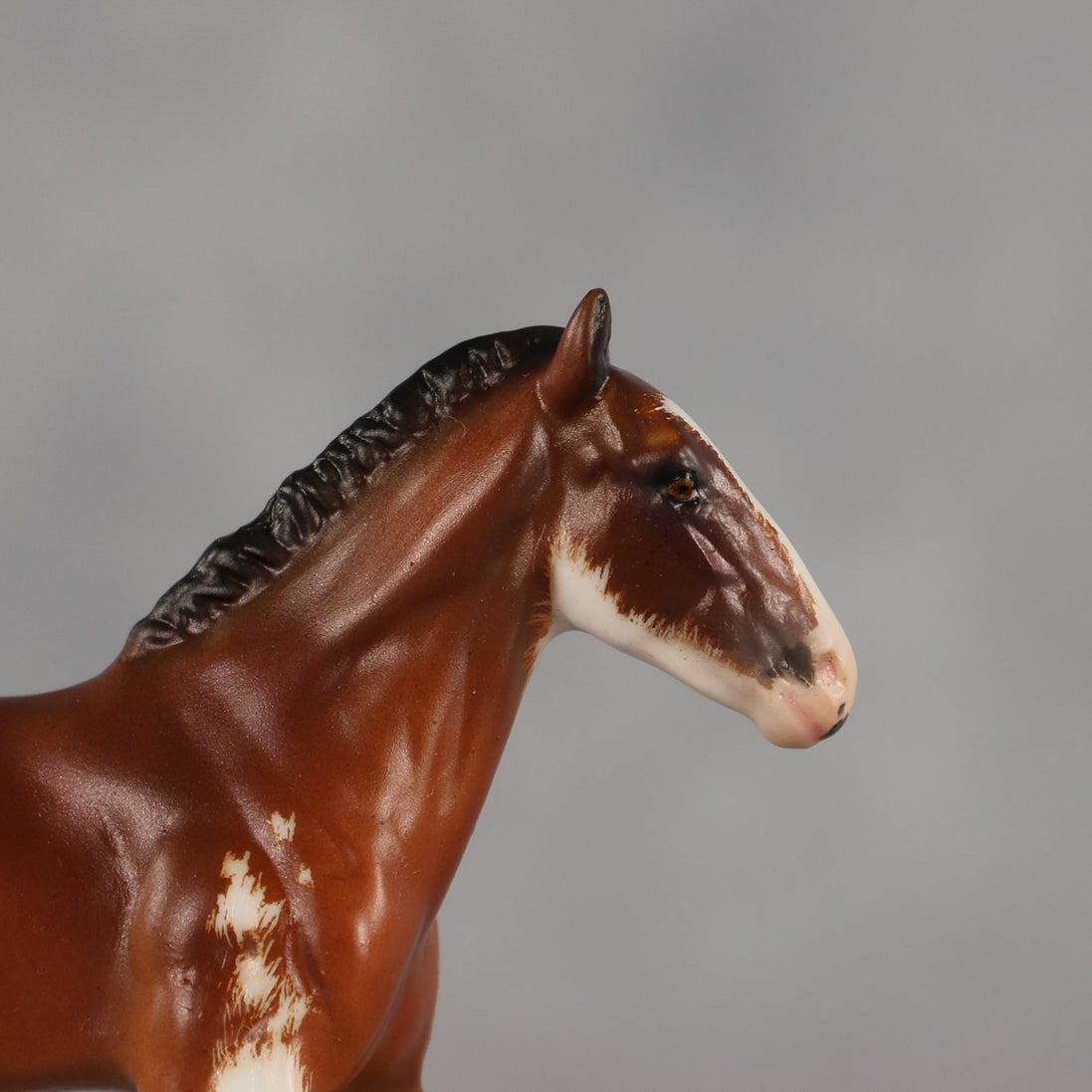 Dahlia OOAK Violet Chip Draft Foal by Carrie Keller LHS26
