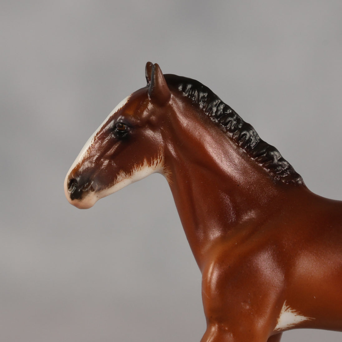Dahlia OOAK Violet Chip Draft Foal by Carrie Keller LHS26