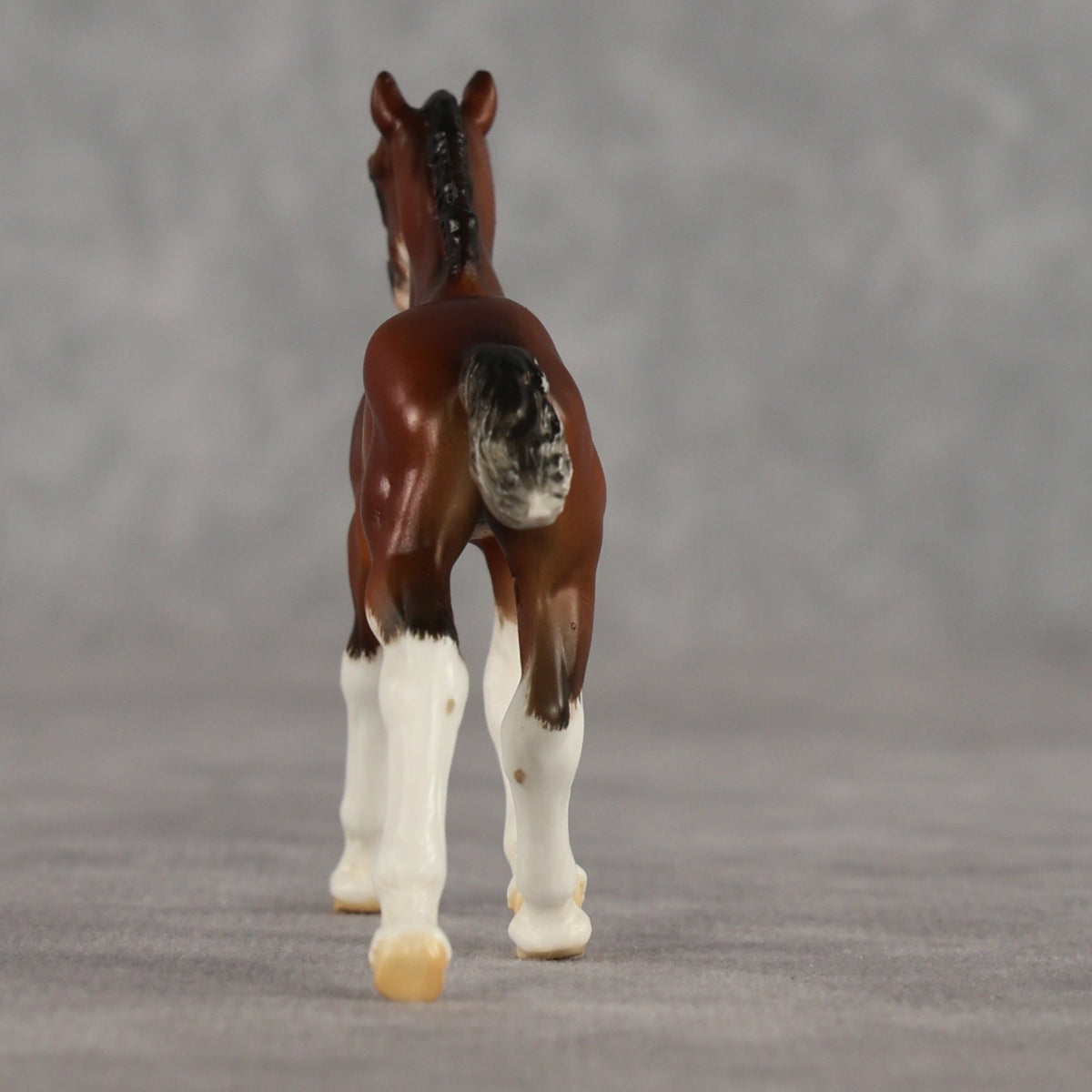 Dahlia OOAK Violet Chip Draft Foal by Carrie Keller LHS26