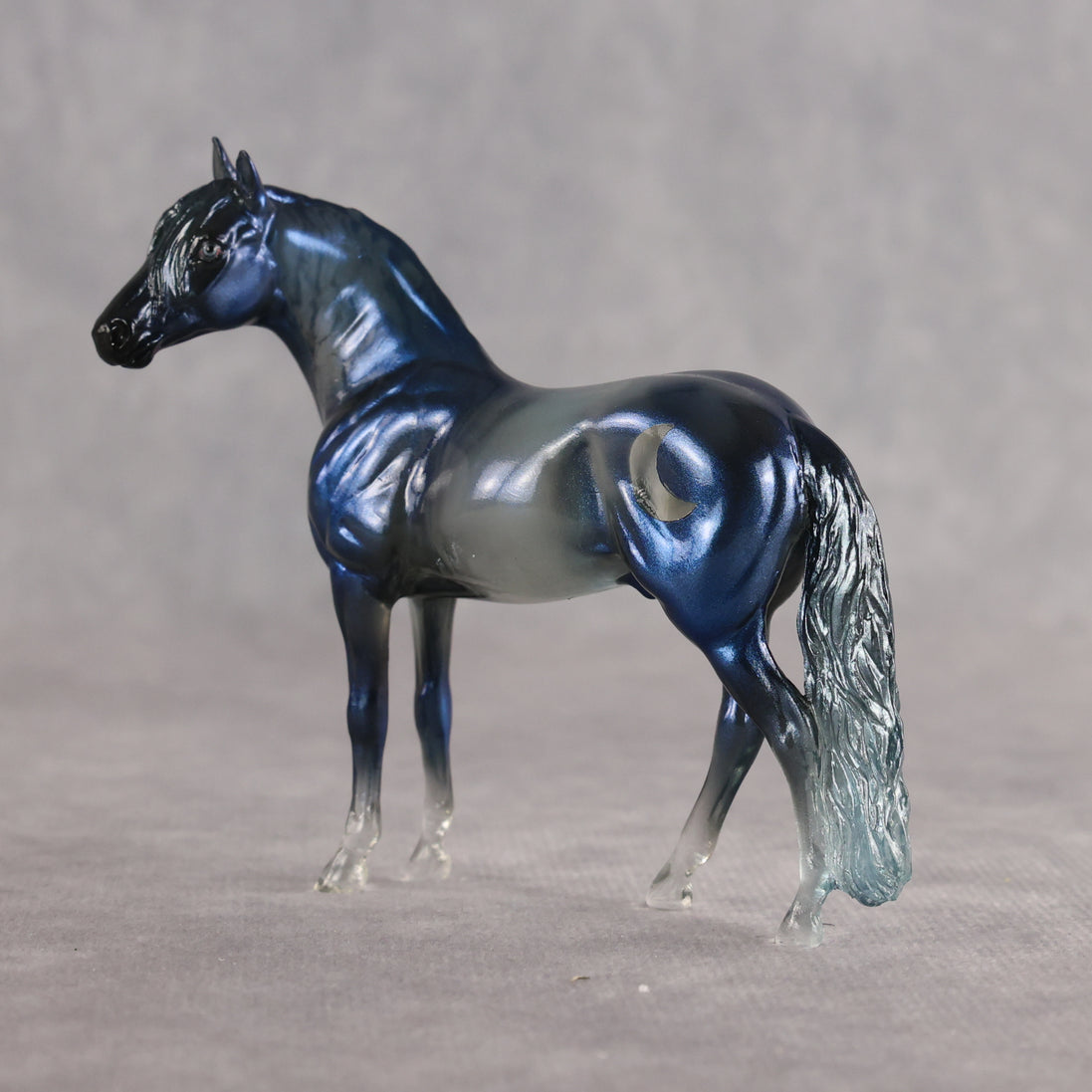 Dance of the Moon OOAK FCM Clear Chip Andalusian by Tegan Davis & Melanie Miller MM26
