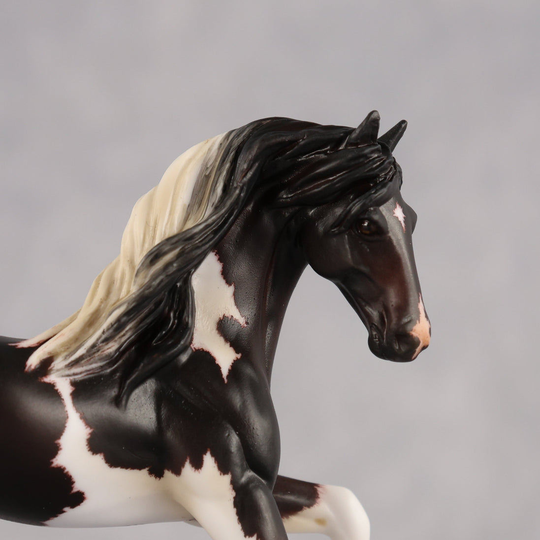 Dantes OOAK FCM Chip Friesian by Heather Bullach & Melanie Miller LHS26