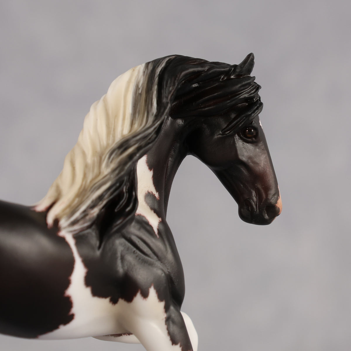 Dantes OOAK FCM Chip Friesian by Heather Bullach & Melanie Miller LHS26